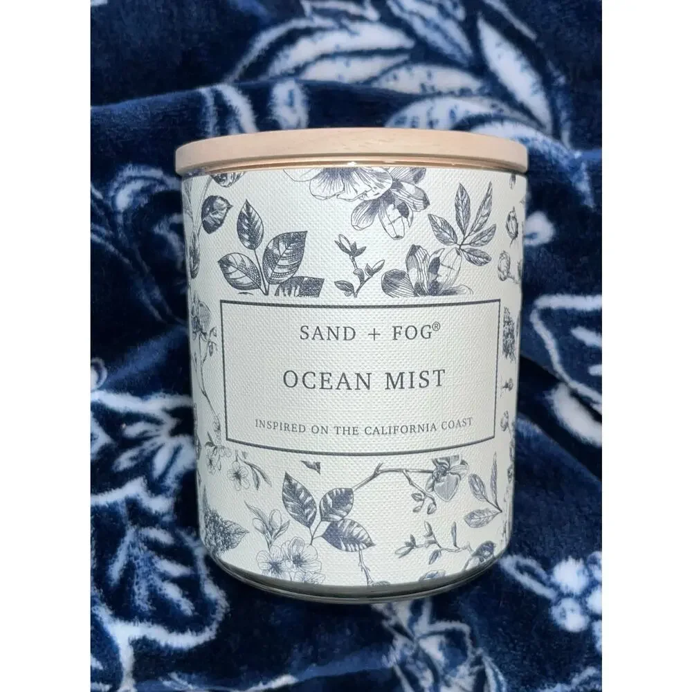 NEW! Sand + Fog Ocean Mist Scented Luxury Candle 10oz